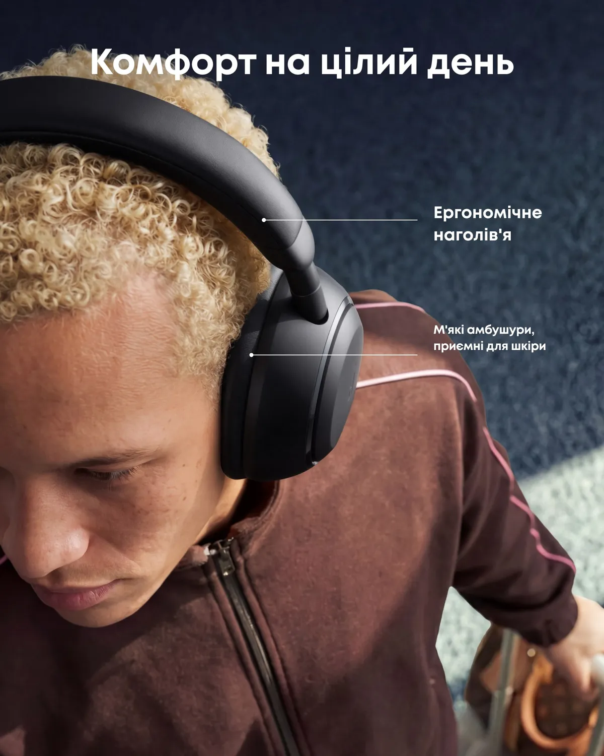 Bluetooth-гарнітура Anker SoundCore Space 2 Black (D1402G11) - мініатюра 16
