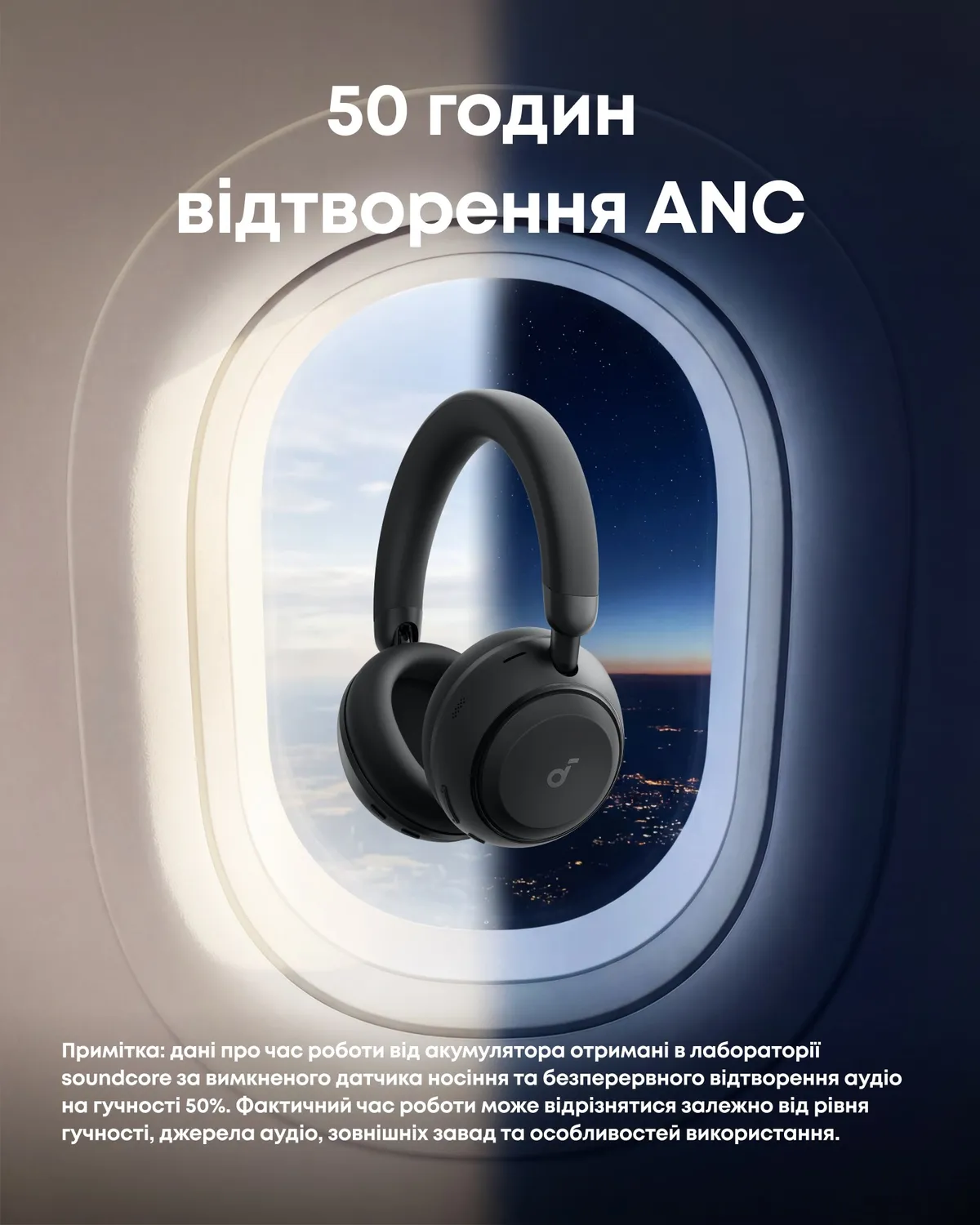Bluetooth-гарнітура Anker SoundCore Space 2 Black (D1402G11) - мініатюра 17