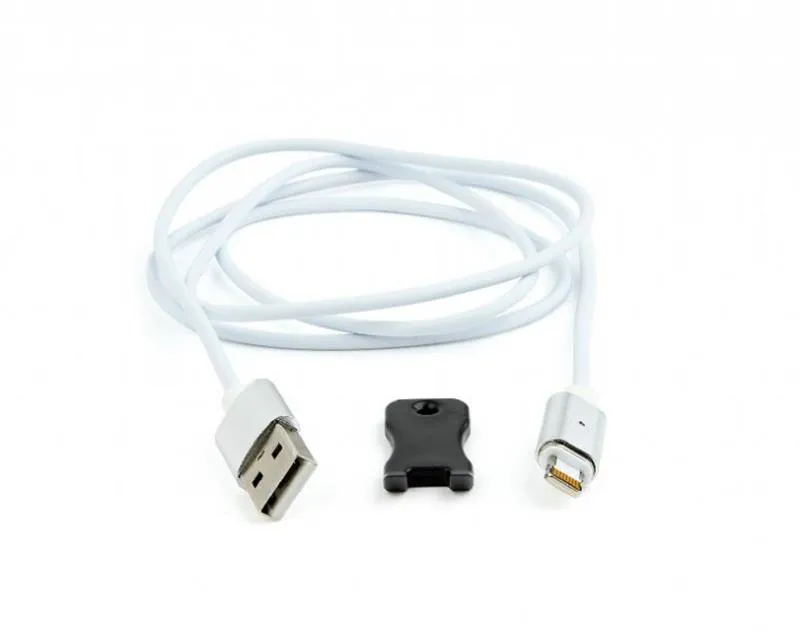 Кабель Cablexpert USB - Lightning (M/M), 1 м, білий (CC-USB2-AMLMM-1M) - зображення 1