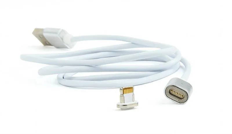 Кабель Cablexpert USB - Lightning (M/M), 1 м, білий (CC-USB2-AMLMM-1M) - мініатюра 2