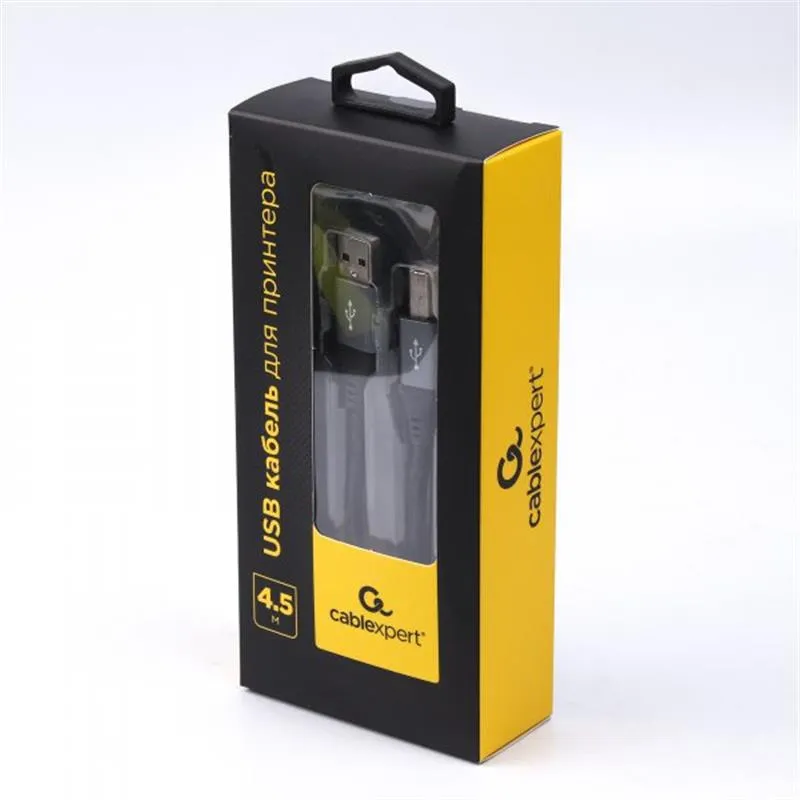 Кабель Cablexpert (CCBP-USB2-AMBM-15), USB - USB, 4.5м, преміум, Black - мініатюра 2