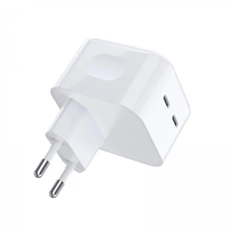 Мережевий зарядний пристрій Choetech White (Q5008-EU-WH) - мініатюра 2