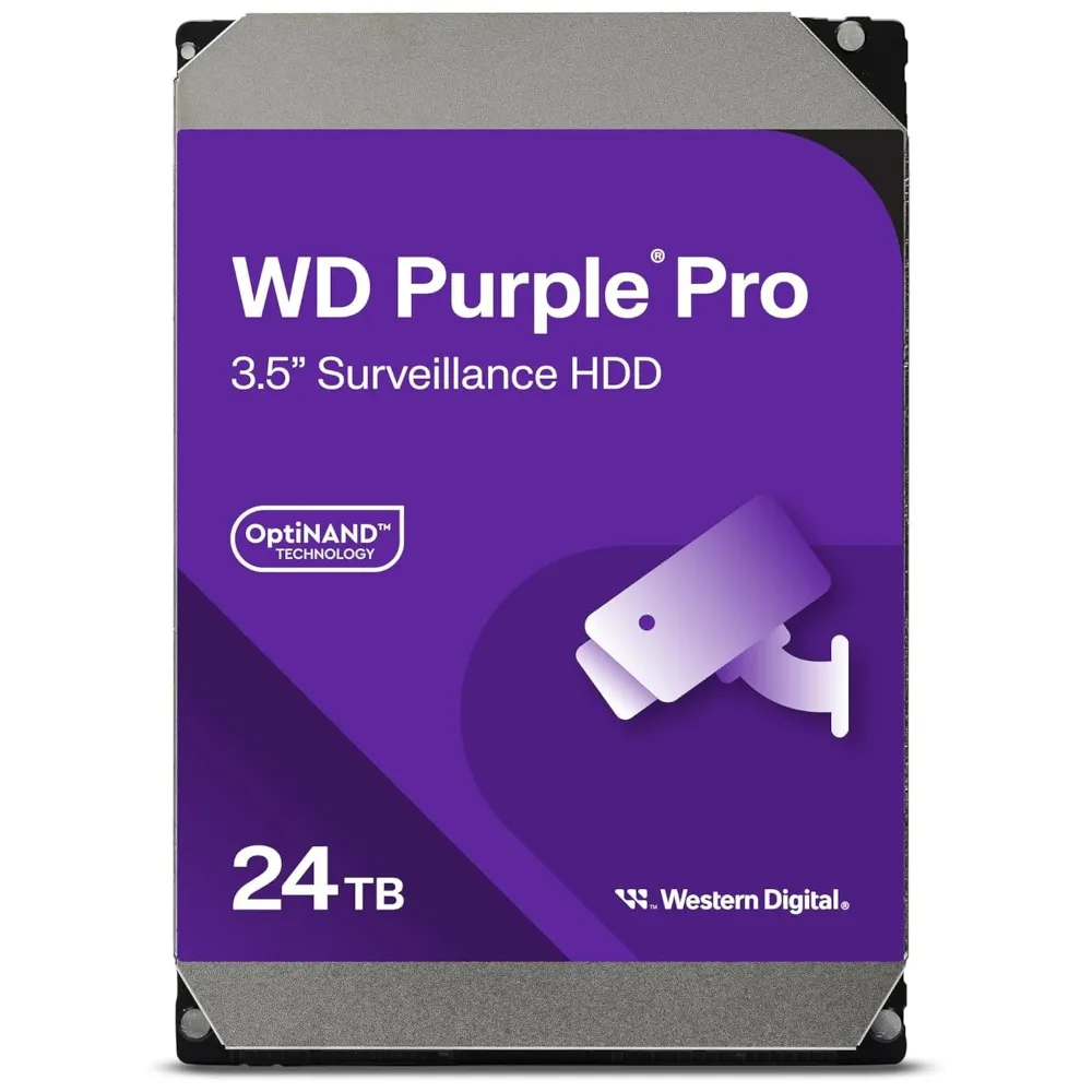 Накопичувач HDD SATA 24.0TB WD Purple Pro 7200rpm 512MB (WD241PURP) - зображення 1