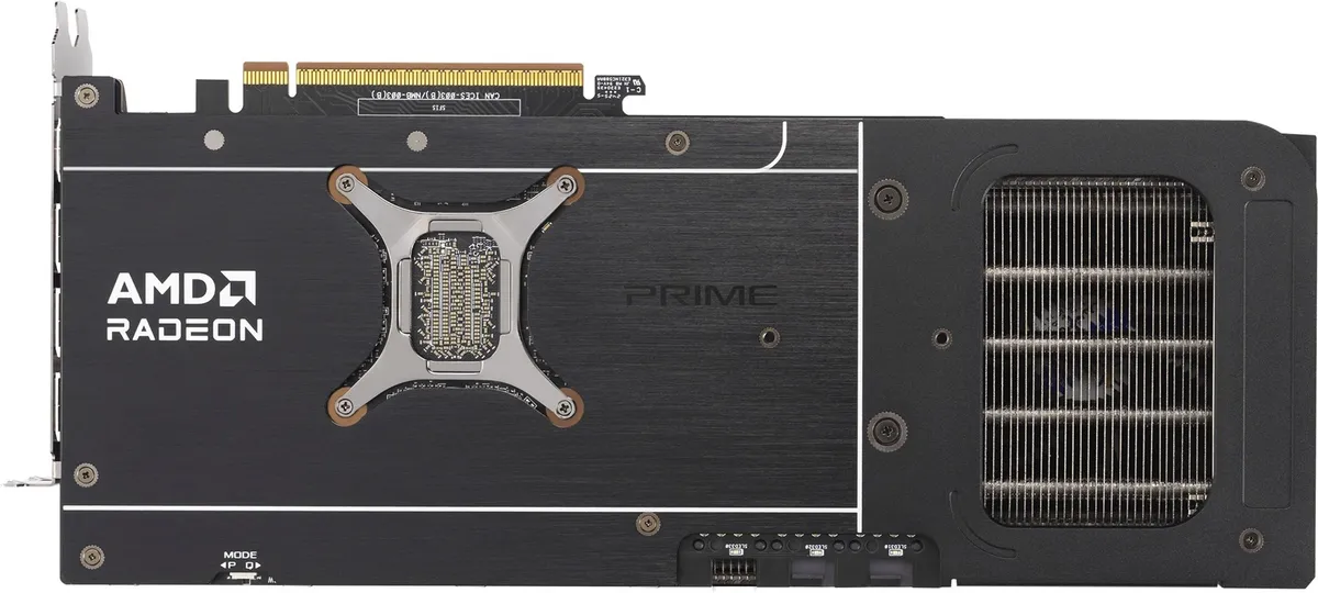 Відеокарта AMD Radeon RX 9070 GRE 16GB GDDR6 Prime OC Asus (PRIME-RX9070GRE-O12G) - мініатюра 3