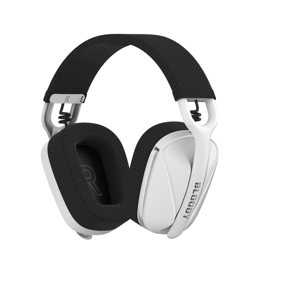 Bluetooth-гарнітура Bloody GR285 Sports White - зображення 1