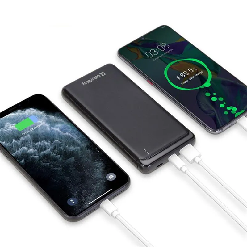 Універсальна мобільна батарея ColorWay Slim PD 10000mAh Black (CW-PB100LPG3BK-PD) - мініатюра 8