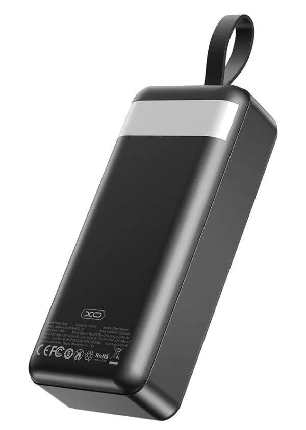 Універсальна мобільна батарея XO PR240 30000mAh Black (PR240.black) - мініатюра 2