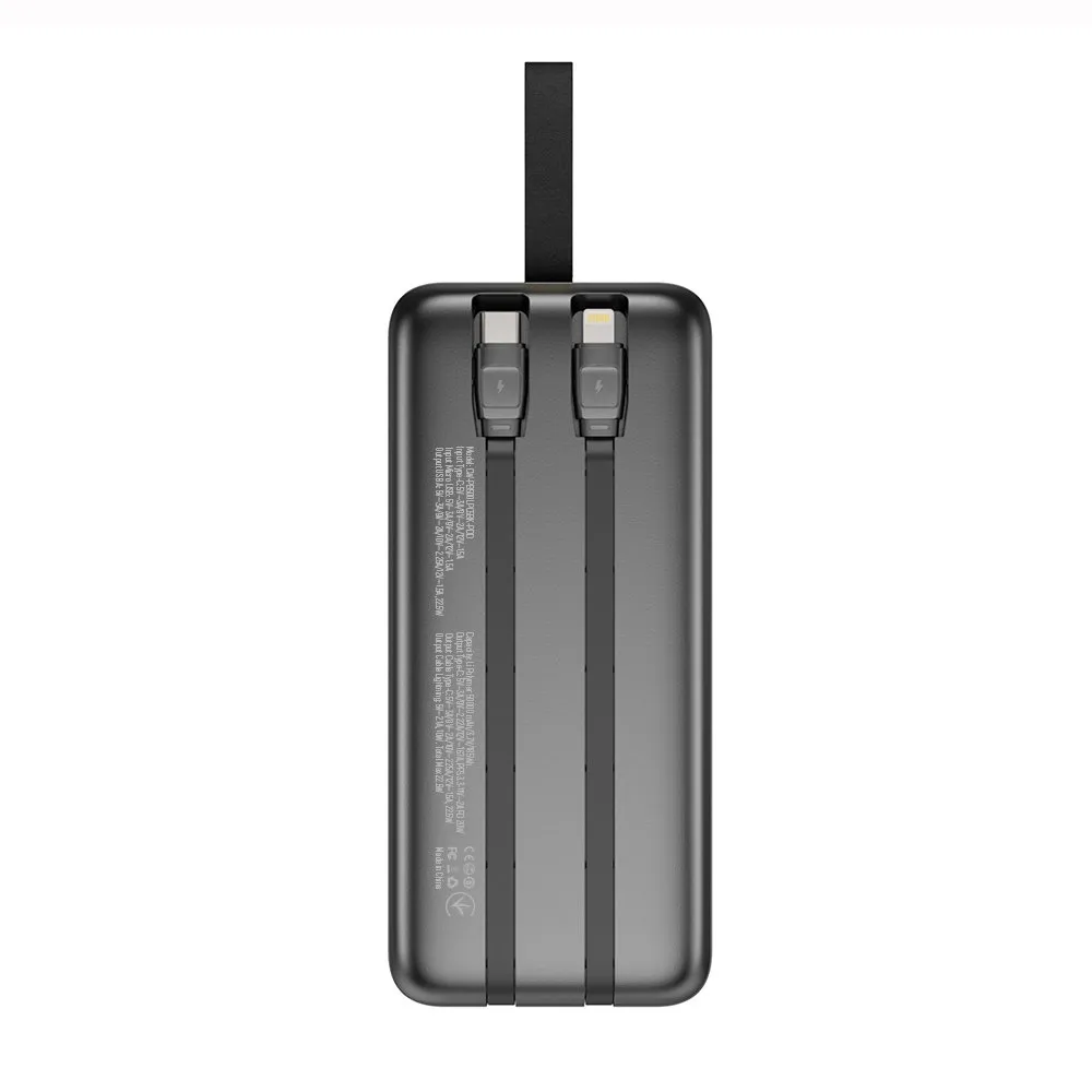 Універсальна мобільна батарея ColorWay Digital Display 50000mAh Black (CW-PB500LPC5BK-PDD) - мініатюра 2