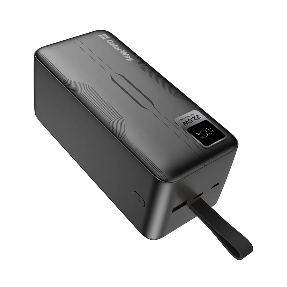 Універсальна мобільна батарея ColorWay Digital Display 50000mAh Black (CW-PB500LPC5BK-PDD) - мініатюра 4