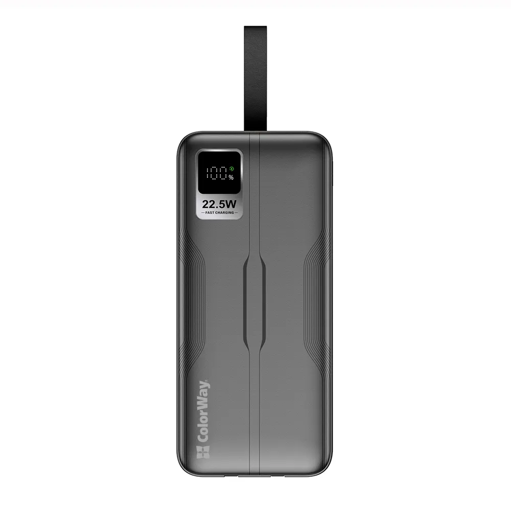 Універсальна мобільна батарея ColorWay Digital Display 50000mAh Black (CW-PB500LPC5BK-PDD) - мініатюра 5