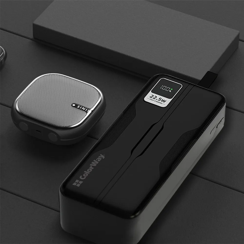 Універсальна мобільна батарея ColorWay Digital Display 50000mAh Black (CW-PB500LPC5BK-PDD) - мініатюра 9