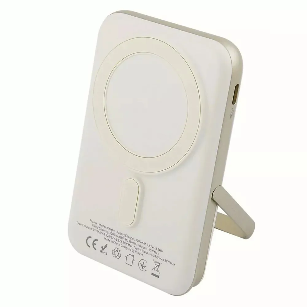 Універсальна мобільна батарея Proove Knight 20W 10000mAh Beige (PBGI20012214) - зображення 1