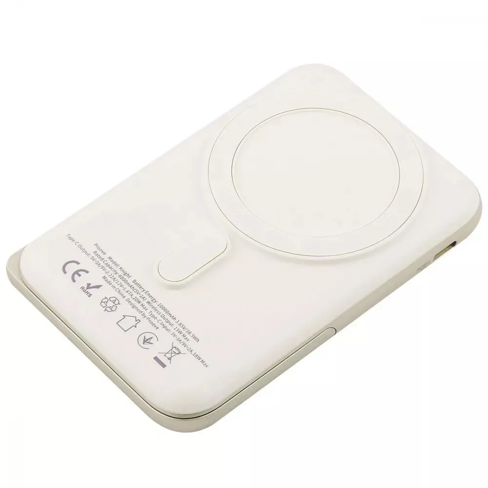Універсальна мобільна батарея Proove Knight 20W 10000mAh Beige (PBGI20012214) - мініатюра 2