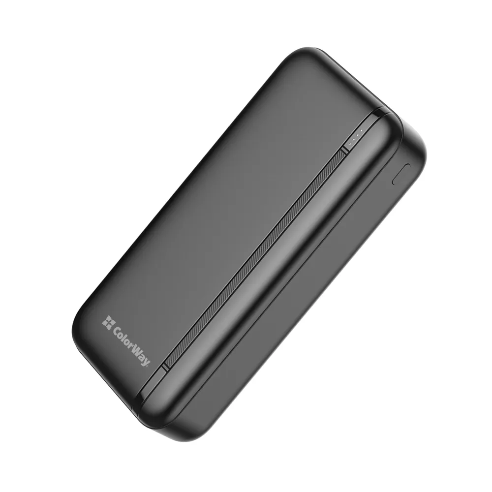 Універсальна мобільна батарея ColorWay Portable Charger 20000mAh Black (CW-PB200LPB4BK-PD) - мініатюра 6