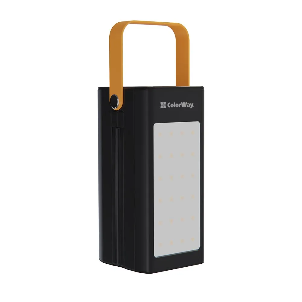 Універсальна мобільна батарея ColorWay LCD/Lamp 80000mAh Black (CW-PB800LPA8BK-PDD) - мініатюра 4