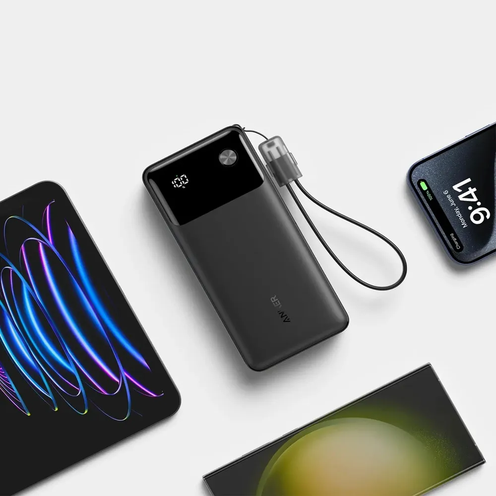 Універсальна мобільна батарея Anker PowerCore 20000mAh 30W Black (A1384G11) - мініатюра 5