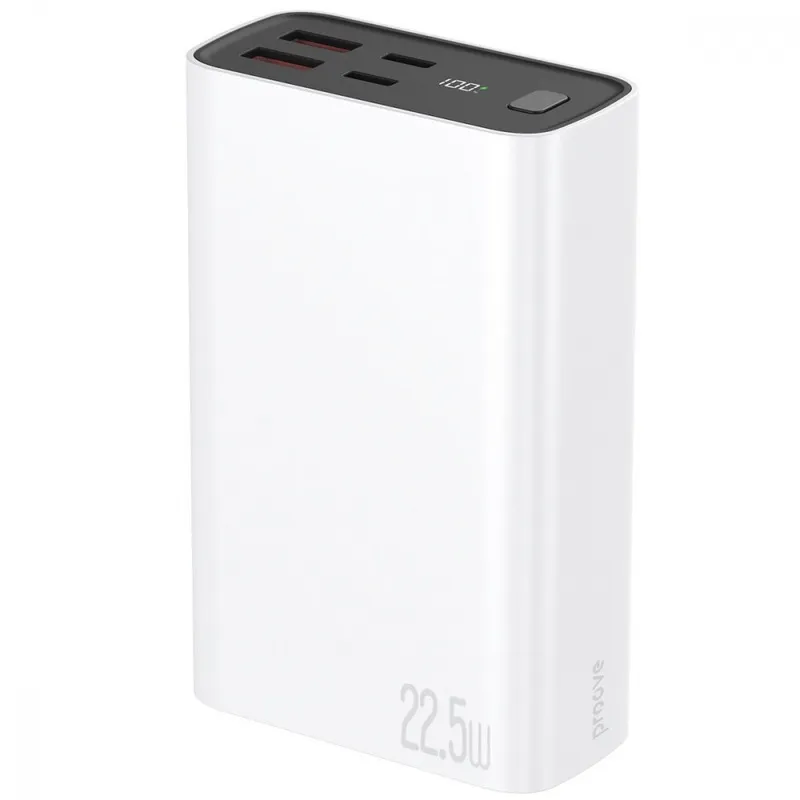 Універсальна мобільна батарея Proove Hyper Flux Plus 22.5W 20000mAh Black (PBF222120001) - зображення 1