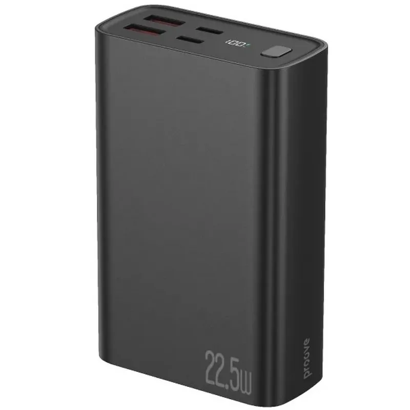 Універсальна мобільна батарея Proove Hyper Flux Plus 22.5W 20000mAh Black (PBF222120001) - мініатюра 4
