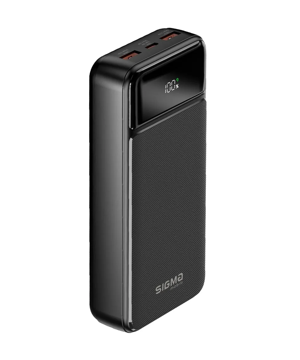 Універсальна мобільна батарея Sigma mobile X-Power SI20A4QL 20000mAh Black (4827798799710) - мініатюра 4