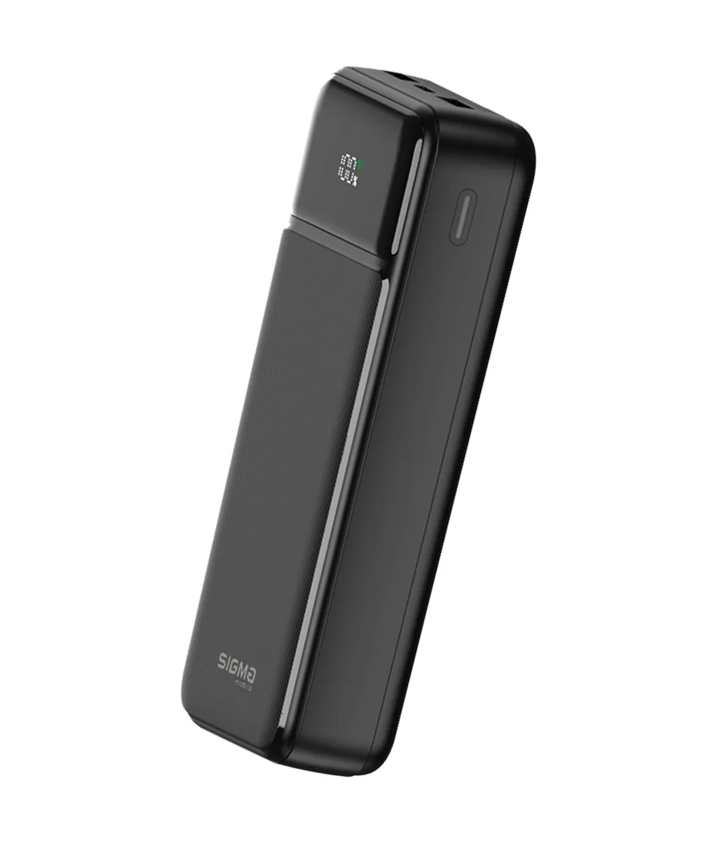 Універсальна мобільна батарея Sigma mobile X-Power SI20A4QL 20000mAh Black (4827798799710) - мініатюра 5