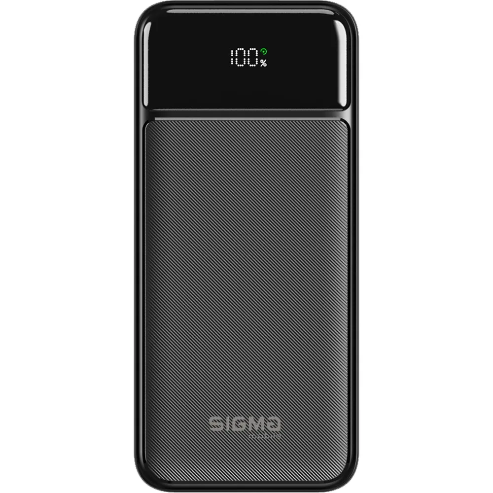 Універсальна мобільна батарея Sigma mobile X-Power SI30A4QL 30000mAh Black (4827798787311) - зображення 1