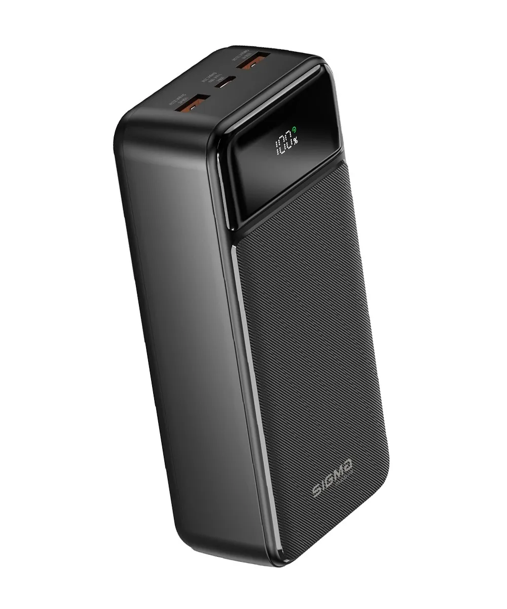 Універсальна мобільна батарея Sigma mobile X-Power SI30A4QL 30000mAh Black (4827798787311) - мініатюра 5