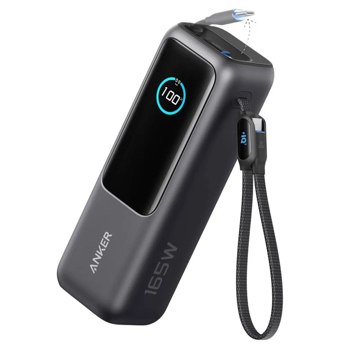 Універсальна мобільна батарея Anker Laptop 25000mAh 165W Space Black (A1695H11) - зображення 1