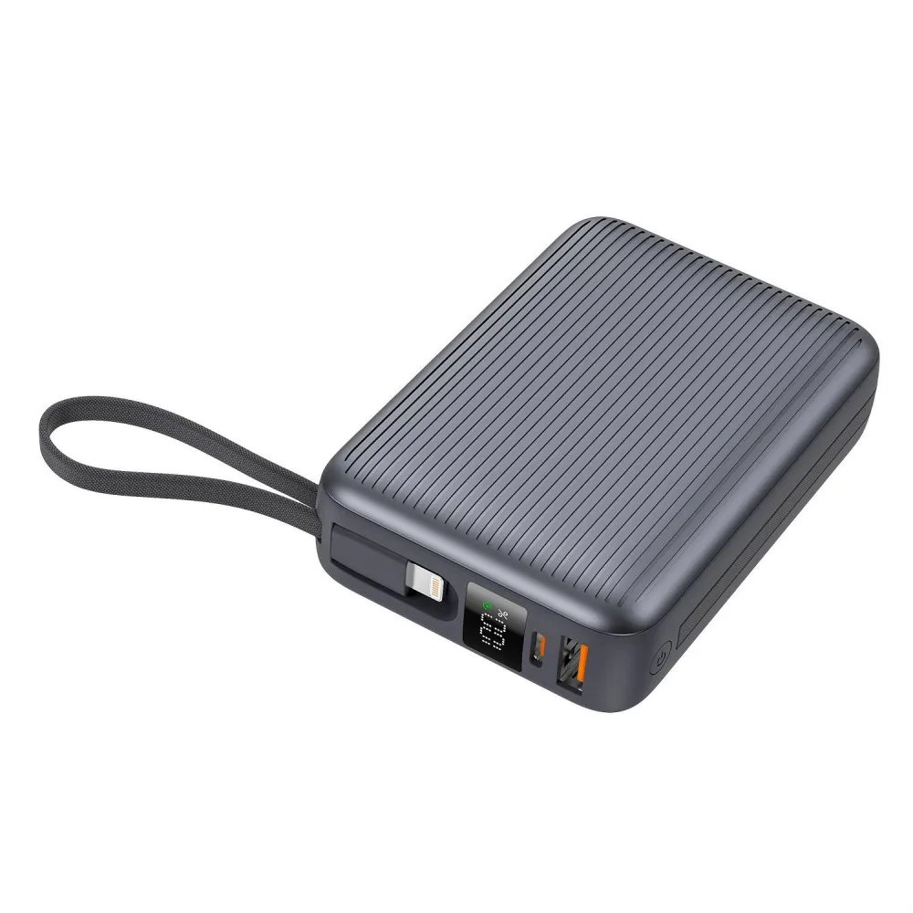 Універсальна мобільна батарея Proove Moon Rock 22.5W 20000mAh Gray (PBM222012105) - зображення 1