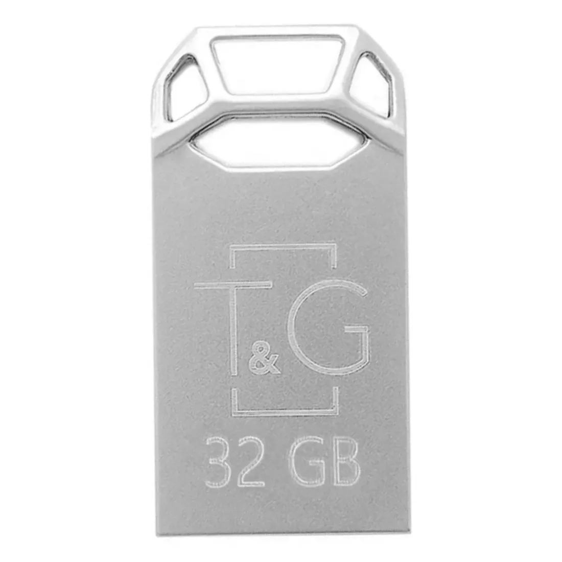 Флеш-накопичувач USB 32GB T&G 110 Metal Series Silver (TG110-32G) - зображення 1