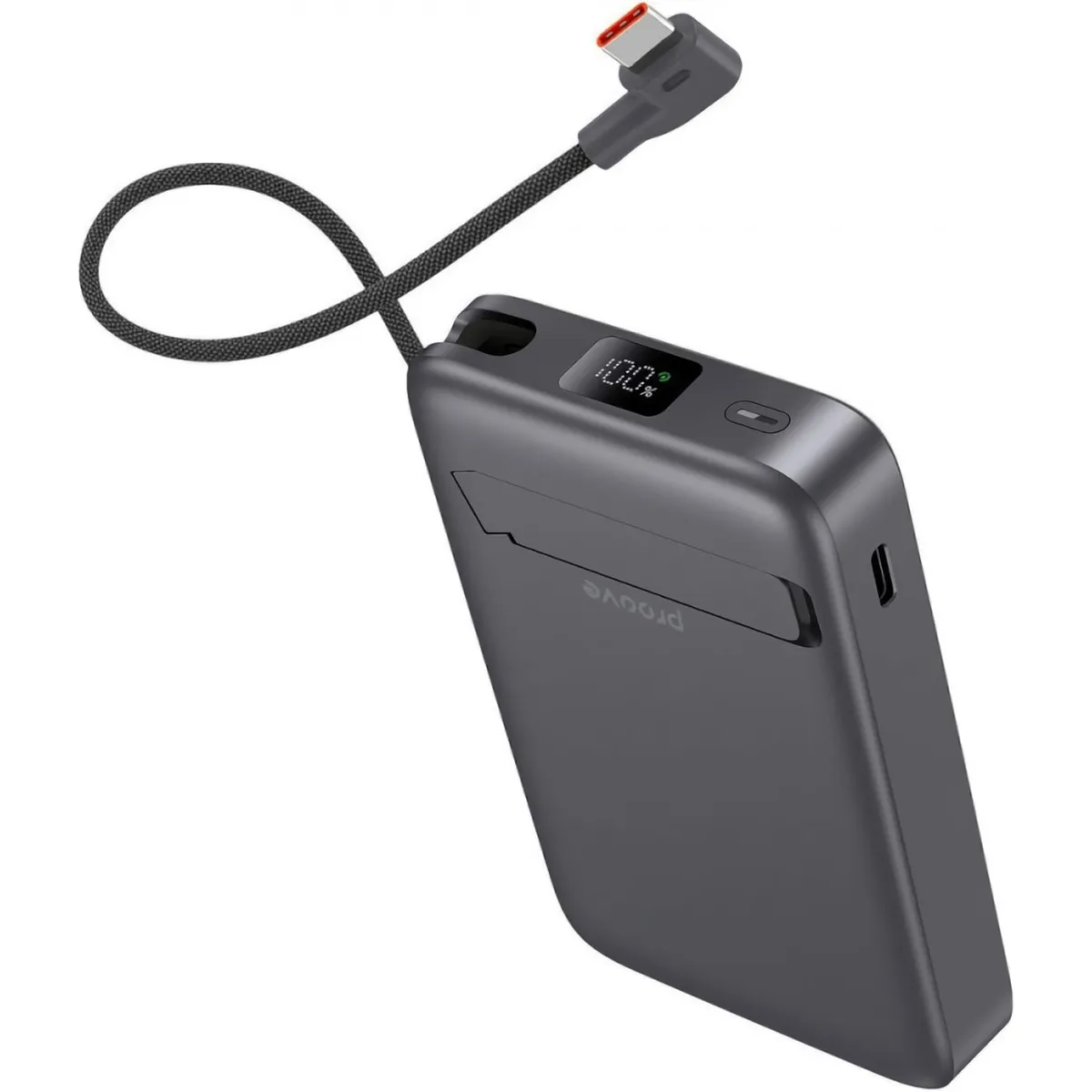 Універсальна мобільна батарея Proove OverPower 35W 10000mAh Qi2 Gray (PBOP35012105) - мініатюра 2
