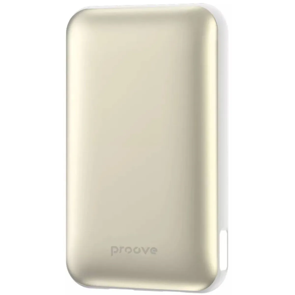 Універсальна мобільна батарея Proove Vibe Energy Plus 22.5W 10000mAh White/Gold (PBVE15012202) - зображення 1