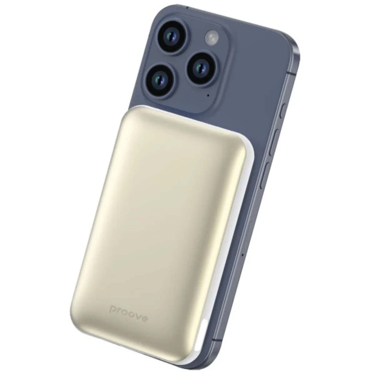 Універсальна мобільна батарея Proove Vibe Energy Plus 22.5W 10000mAh White/Gold (PBVE15012202) - мініатюра 2