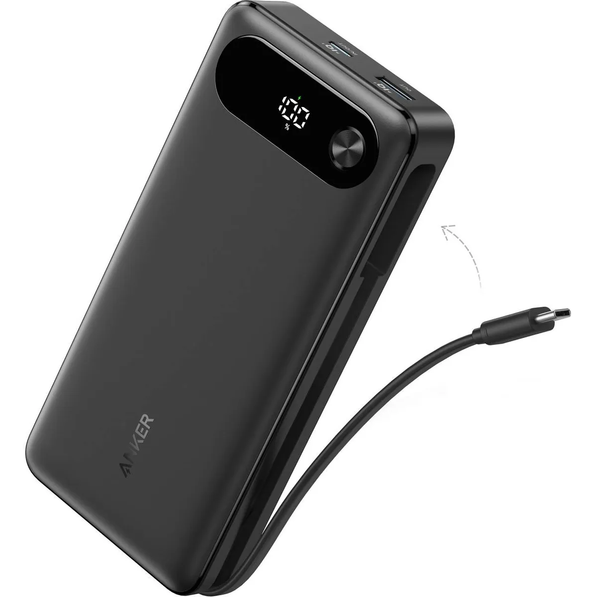 Універсальна мобільна батарея Anker PowerCore 87W 20000mAh Black (A1383H11) - зображення 1