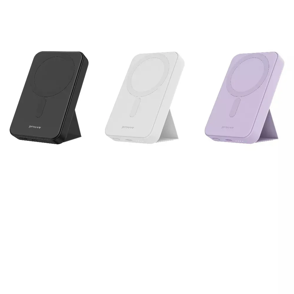 Універсальна мобільна батарея Proove Hyperion Qi 20W 10000mAh White (PBHN15020002) - мініатюра 2