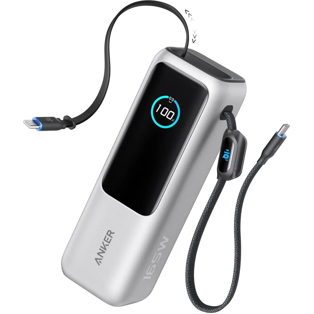 Універсальна мобільна батарея Anker Laptop 25000mAh 165W Silver (A1695H41) - мініатюра 12