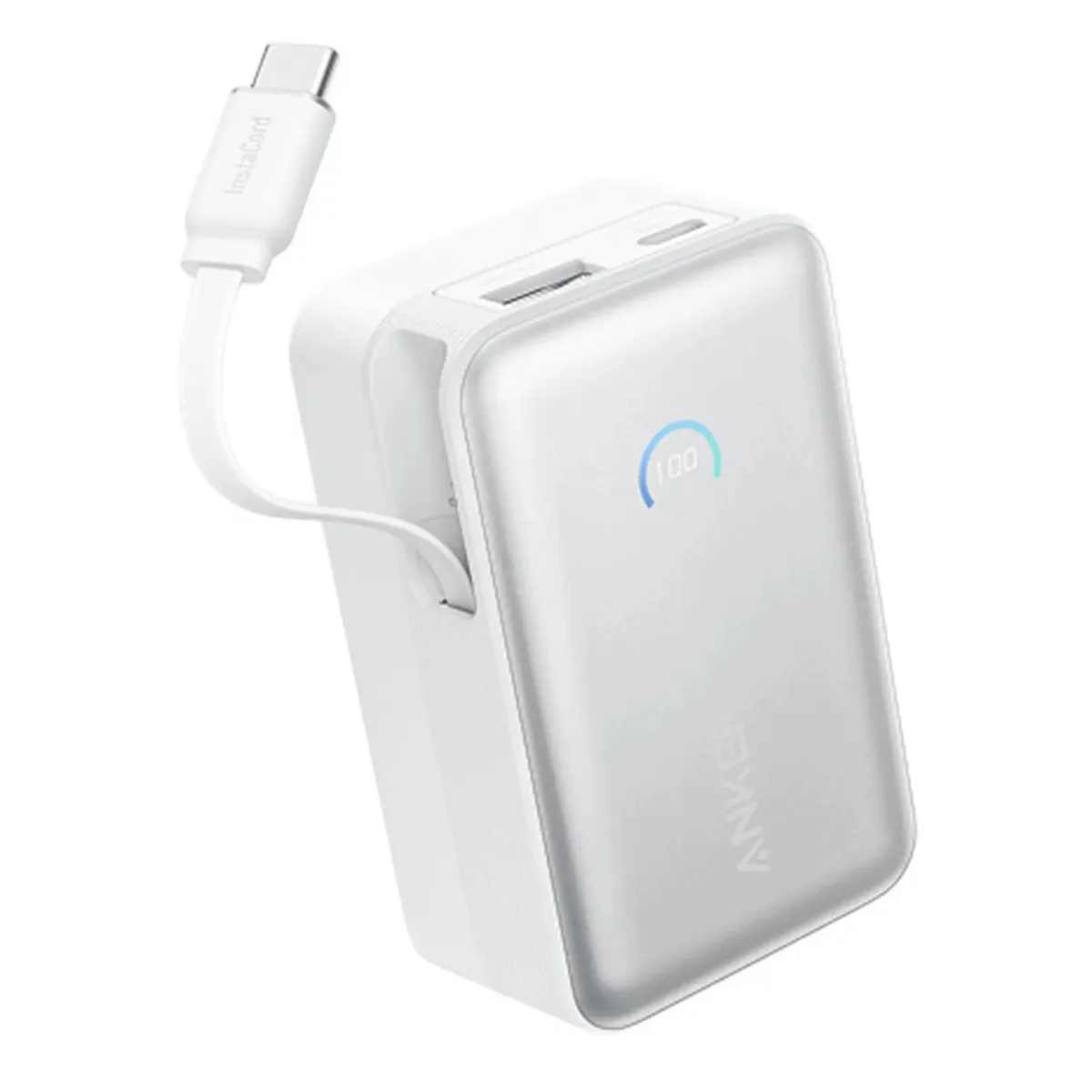 Універсальна мобільна батарея Anker Nano 10000mAh 45W White (A1638H21) - мініатюра 2