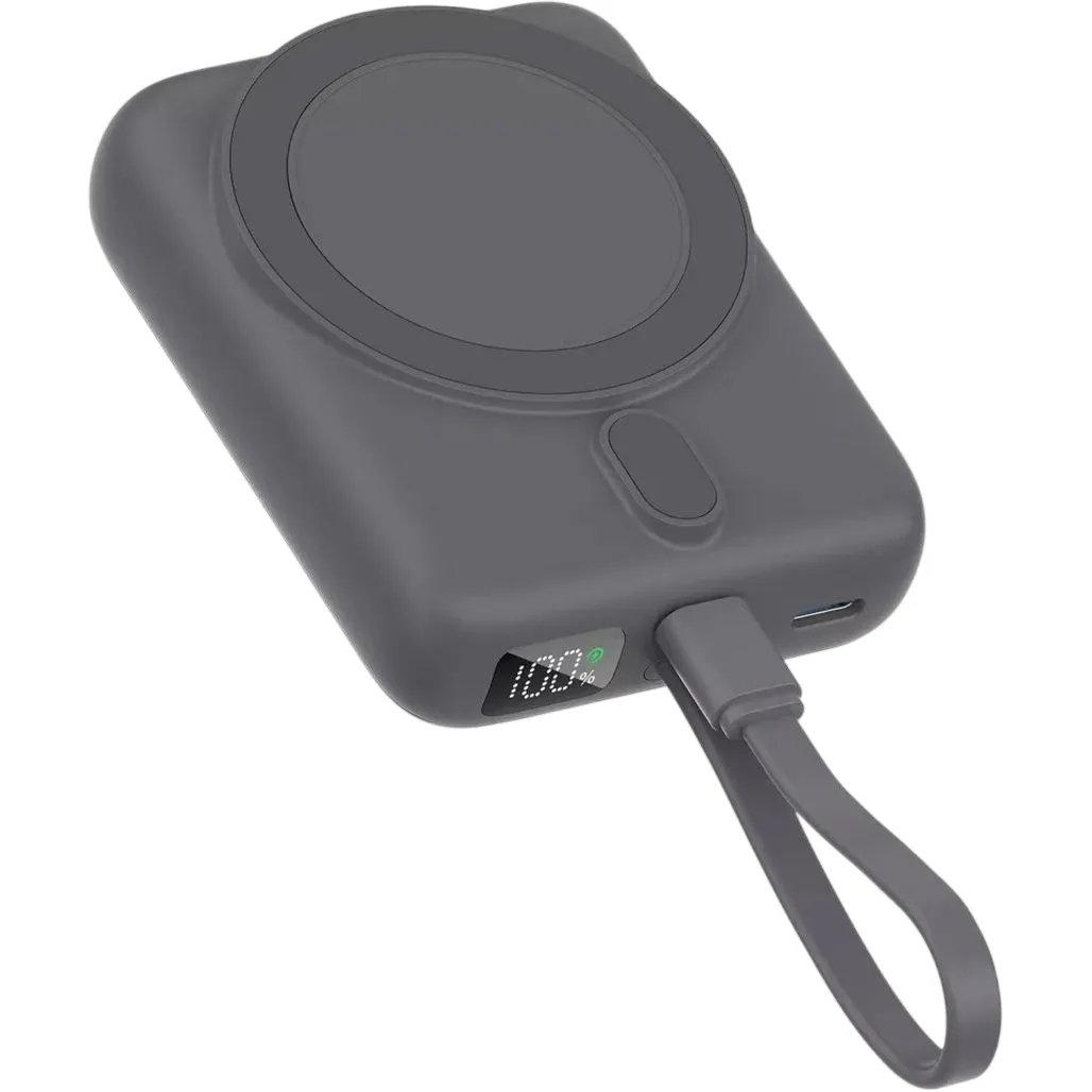 Універсальна мобільна батарея Proove Neutron 22.5W 10000mAh Gray (PBNE22022203) - зображення 1