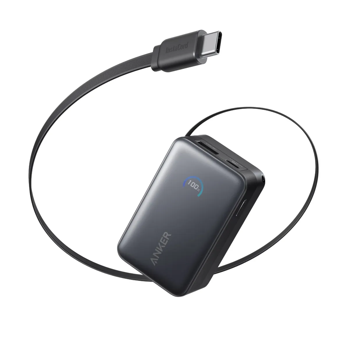 Універсальна мобільна батарея Anker Nano 10000mAh 45W Black (A1638H11) - зображення 1