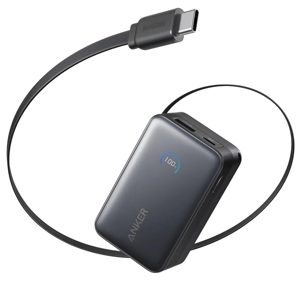 Універсальна мобільна батарея Anker Nano 10000mAh 45W Black (A1638H11) - мініатюра 10
