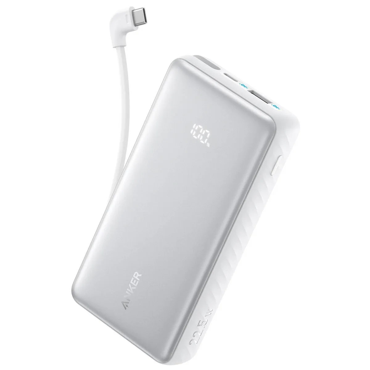 Універсальна мобільна батарея Anker Zolo 10000mAh 22.5W White (A110DH21) - зображення 1