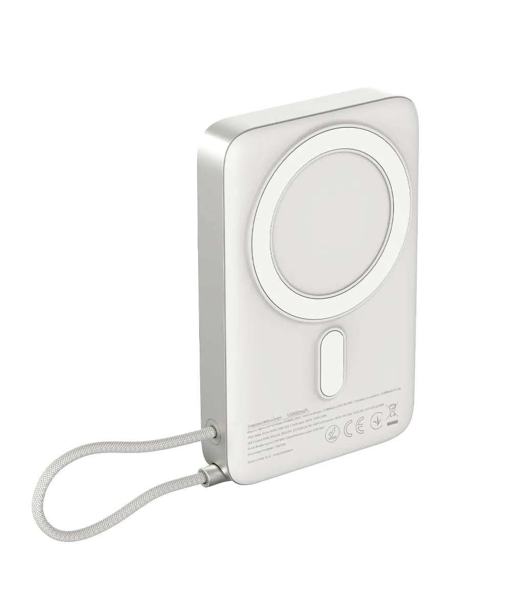 Універсальна мобільна батарея Sigma mobile X-power SI10A8QL-MAG 10000mAh Silver - мініатюра 8