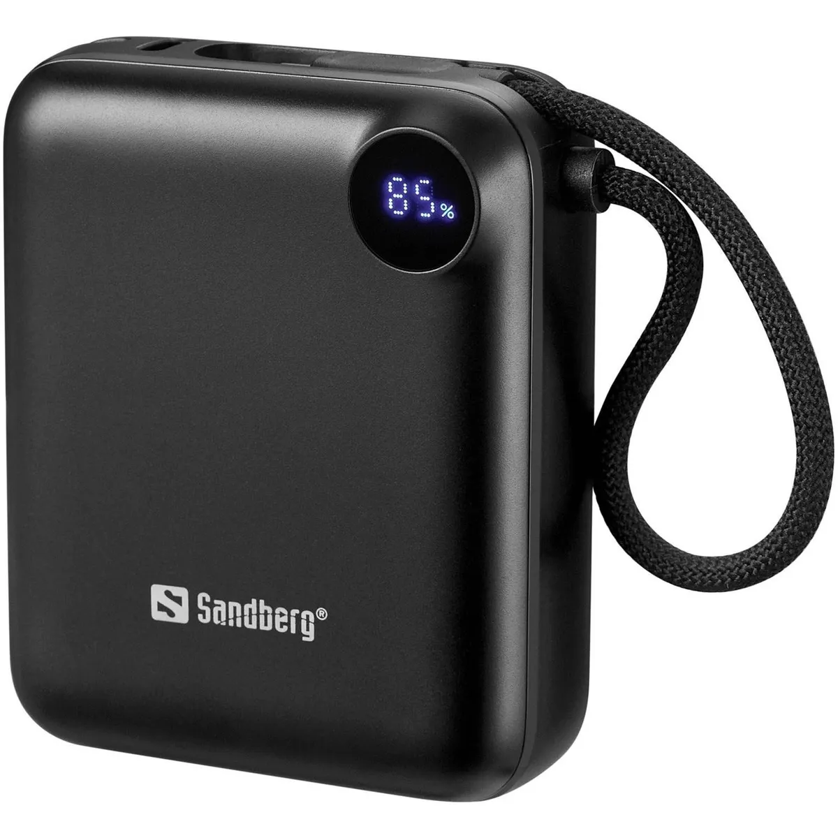 Універсальна мобільна батарея Sandberg 10000mAh 20W Black (421-26) - зображення 1