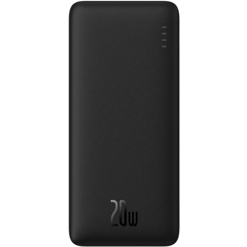 Універсальна мобільна батарея Baseus Airpow 30000mAh 20W Black (PPQD090101) - зображення 1