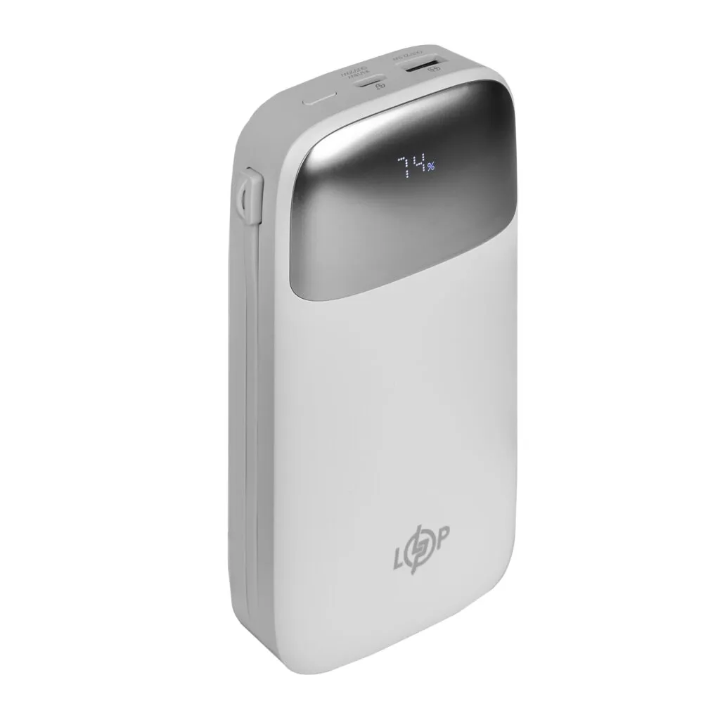 Універсальна мобільна батарея LogicPower LP PQ20 20000mAh 22.5W - мініатюра 3