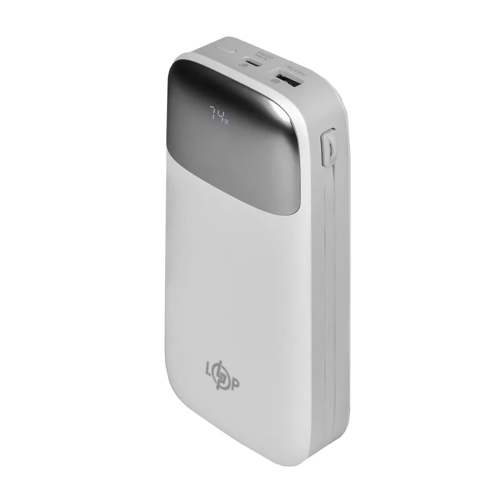 Універсальна мобільна батарея LogicPower LP PQ20 20000mAh 22.5W - мініатюра 4