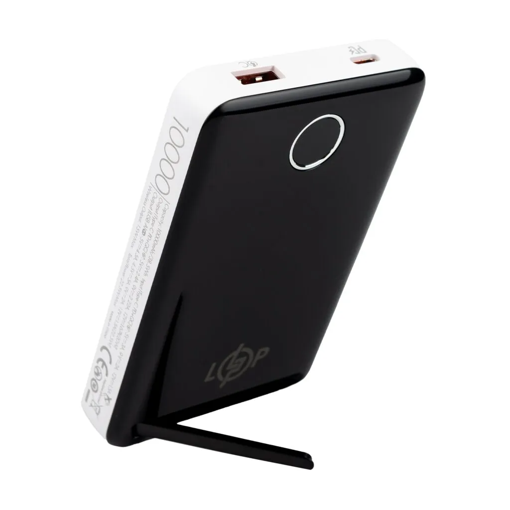 Універсальна мобільна батарея LogicPower LP PQ17 10000mAh - зображення 1