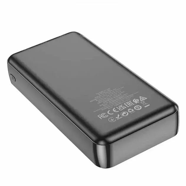 Універсальна мобільна батарея Hoco J100A 20000mAh Black (6931474783585) - мініатюра 3
