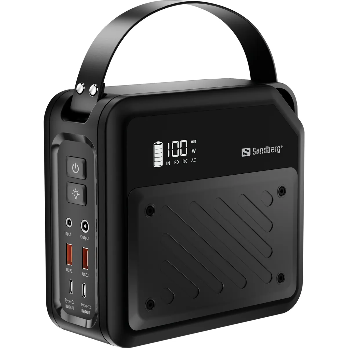 Універсальна мобільна батарея Sandberg DC Power Station 72000mAh Black (421-22) - мініатюра 2