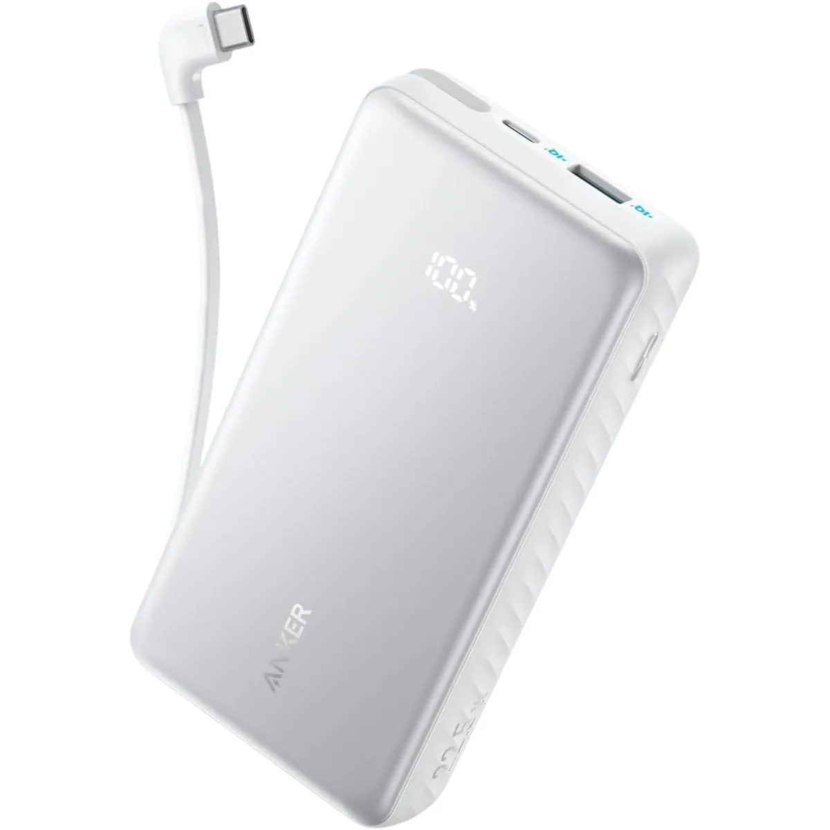 Універсальна мобільна батарея Anker Zolo 20000mAh 22.5W White (A110EH21) - зображення 1