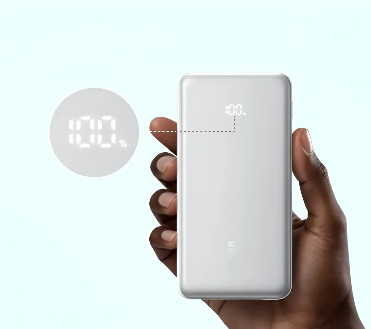 Універсальна мобільна батарея Anker Zolo 20000mAh 22.5W White (A110EH21) - мініатюра 3